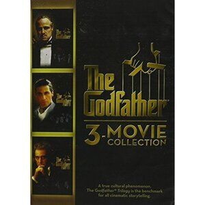 Godfather 3 Movie Collection DVD Rated R 1990 170 Min Widescreen Marlon Brando